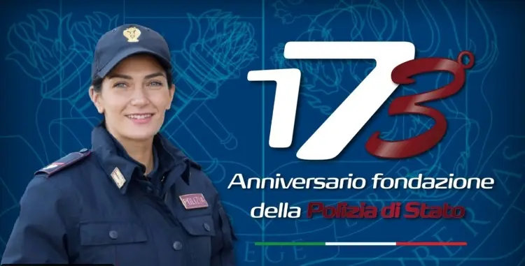 Polizia di Stato: la cerimonia celebrativa del 173° Anniversario della fondazione della Polizia di Stato – 10 aprile 2025.