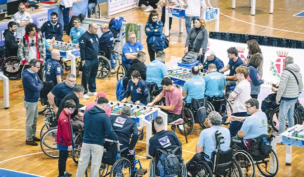 Milazzo si prepara ad ospitare il raduno della Nazionale, la Coppa Italia e Supercoppa Italiana di calcio balilla paralimpico