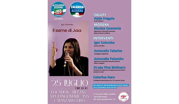 Il seme di Jaia – Un inno alla vita non è una semplice presentazione di un libro è la celebrazione del seme della vita.