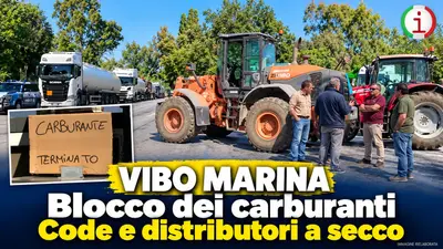 Vibo Marina il blocco dei depositi riduce le forniture di carburante e crescono le code ai distributori