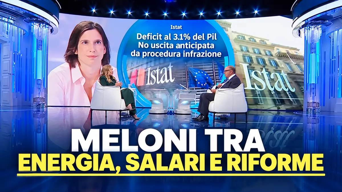 Meloni rilancia il confronto politico e indica le priorità del Governo. Video
