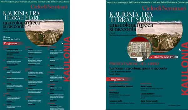 Al via il ciclo di seminari "Kaulonίa tra terra e mare. Una colonia greca si racconta".
