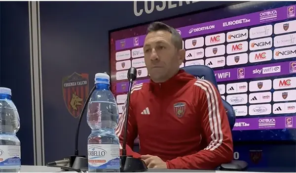 Cosenza–Picerno, le parole di Mister Buscè (Video)