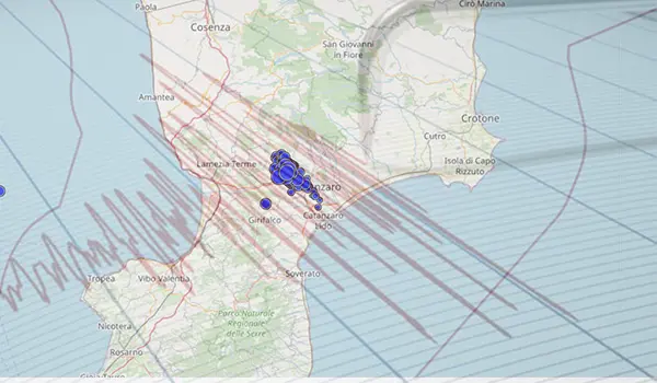 Terremoto nel Catanzarese: paura tra la popolazione, diverse scosse nella notte