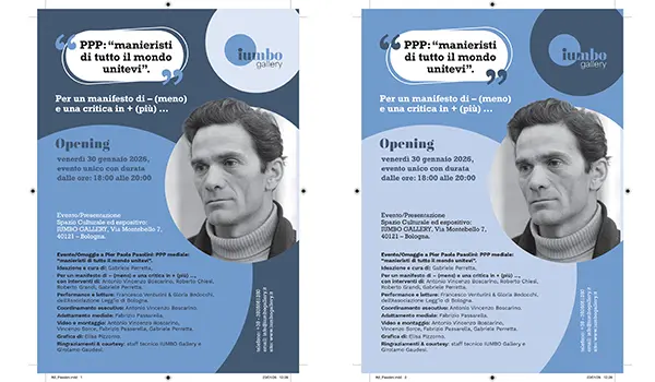 L’appello del manierismo contemporaneo: PPP mediale alla IUMBO Gallery di Bologna