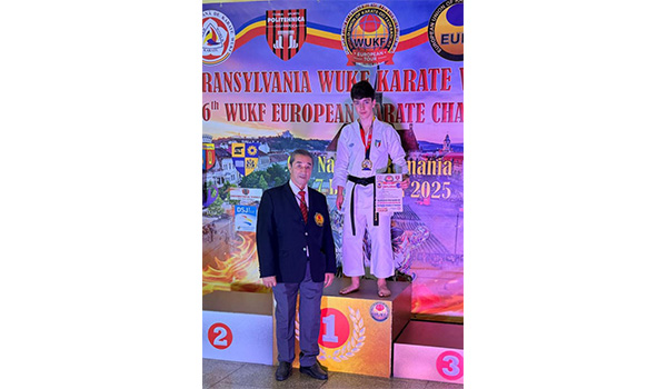 Oro in Romania per il 12enne Rafel Costella