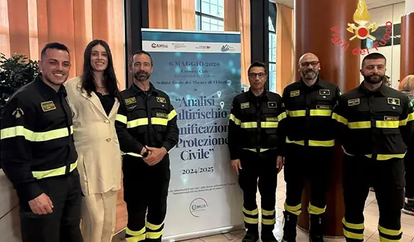 Vigili del Fuoco di Cosenza, funzionari conseguono il Master UNICAL in Protezione Civile e Analisi Multirischio