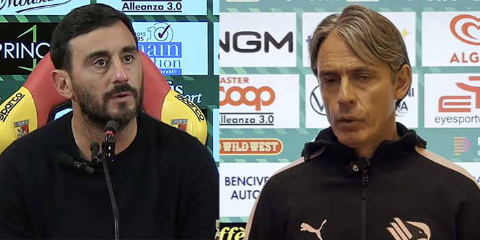 Aquilani vs Inzaghi: il duello tattico dietro la vittoria del Catanzaro sul Palermo 1-0. Video