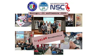 A Rovigo grande successo per il convegno "Il Falso Documentale" a cura di SULPL, NSC e SIAP  