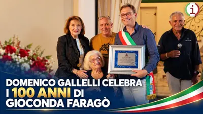Domenico Gallelli celebra i 100 anni di Gioconda Faragò, esempio di emancipazione femminile