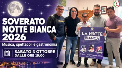 Soverato accende la Notte Bianca 2026 tra musica spettacoli e sapori