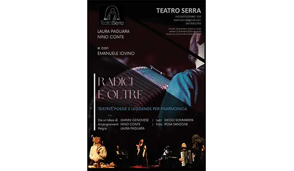 “Radici e oltre” al Teatro Serra arte e vita in uno ‘scherzo’