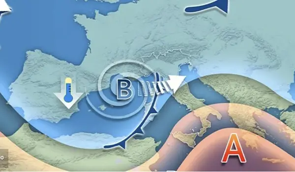 Meteo Italia: serie di perturbazioni atlantiche in arrivo con piogge diffuse e neve a quote basse