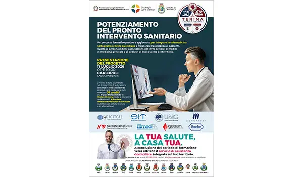 Al via progetto di Telemedicina per il territorio Reventino-Savuto: sarà presentato l'11 luglio a Carlopoli