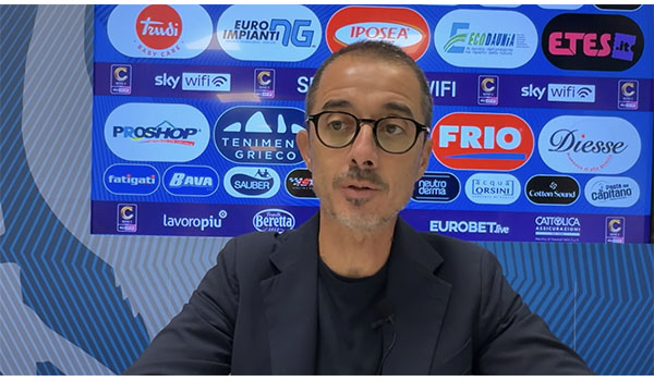 Cerignola–Crotone 2-0: Longo analizza la sconfitta in sala stampa