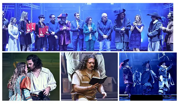 Al Festival d’Autunno standing ovation  per “I Tre Moschettieri”
