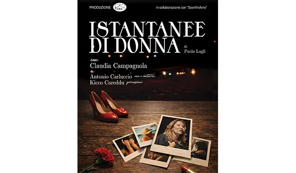 “Istantanee di Donna”: teatro musicale al femminile con Claudia Campagnola