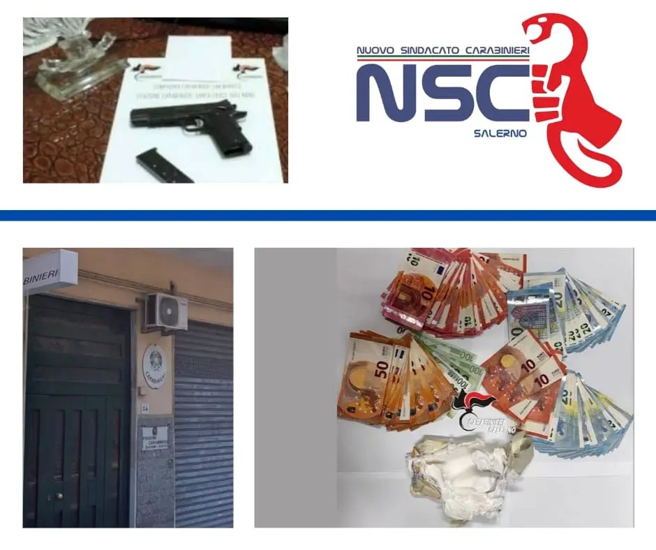 Encomiabile professionalità dei carabinieri della Stazione di Salerno Fratte,  il plauso di NSC: “Brillanti risultati operativi grazie alla loro dedizione”
