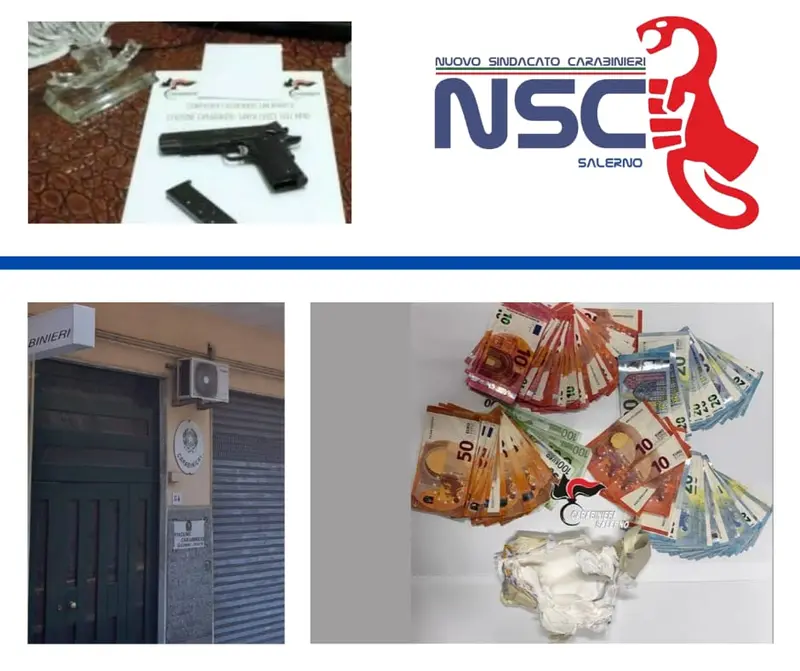 Encomiabile professionalità dei carabinieri della Stazione di Salerno Fratte,  il plauso di NSC: “Brillanti risultati operativi grazie alla loro dedizione”