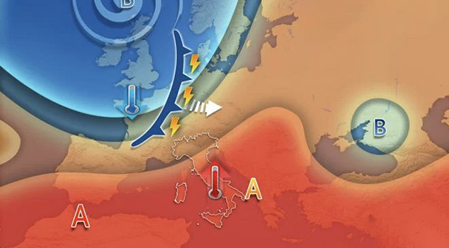 Previsione meteo Weekend estivo: caldo e afa in aumento, ma attenzione ai temporali di domenica