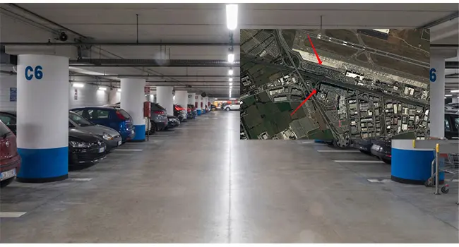 Oriocenter di Orio al Serio: auto parcheggiata un mese, raffica di multe per oltre 800 euro