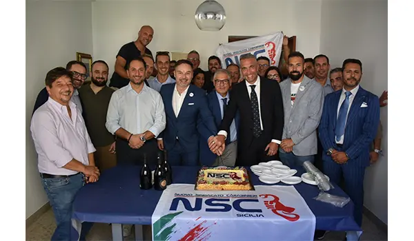 Inaugurata la sede del Nuovo Sindacato Carabinieri Sicilia a Palermo. Il segretario nazionale Toni Megna