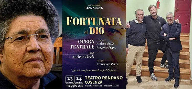 Partita la prevendita per la prima assoluta dell’Opera Teatrale “Fortunata di Dio”, sulla vita della “serva di Dio” Natuzza Evolo