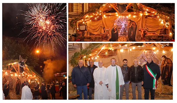 Il Presepe della Parrocchia SS. Rosario illumina Sellia Marina