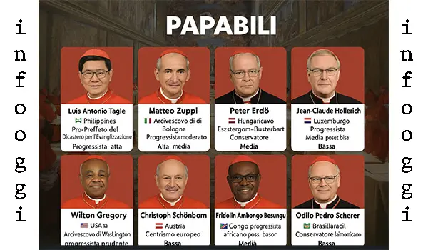 Conclave 2025: i Papabili dopo Papa Francesco. Tempi, procedure e nomi in corsa