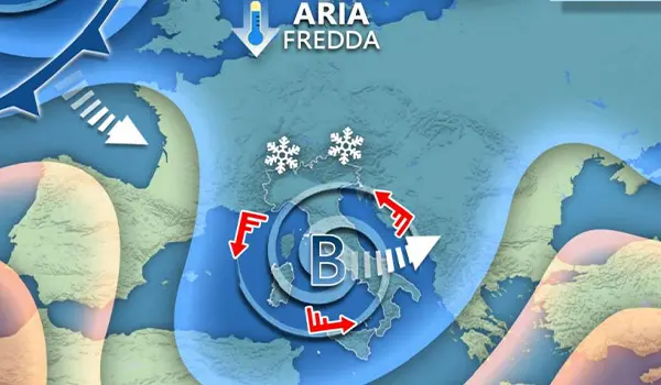 Meteo weekend: Ciclone di San Valentino con onde fino a 6 metri, maltempo, neve e venti oltre 100 km/h