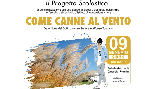 Lamezia Terme - Polizia di Stato, partecipazione al progetto scolastico “Come canne al vento” 