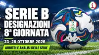 Serie B ottava giornata arbitri e sfide a confronto da Catanzaro Ascoli a Verona Pisa