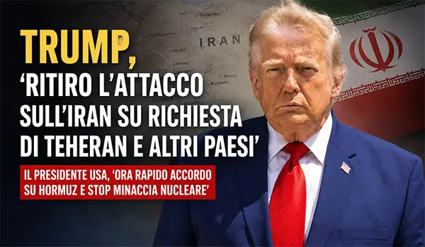 Guerra. Trump sospende l'attacco all'Iran: apertura dello Stretto di Hormuz e stop al nucleare al centro dell'intesa