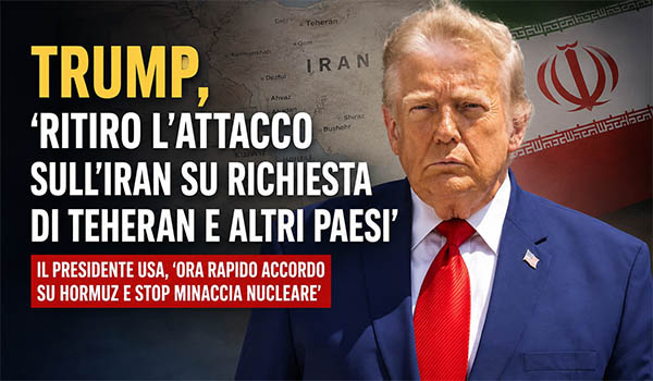 Guerra. Trump sospende l'attacco all'Iran: apertura dello Stretto di Hormuz e stop al nucleare al centro dell'intesa