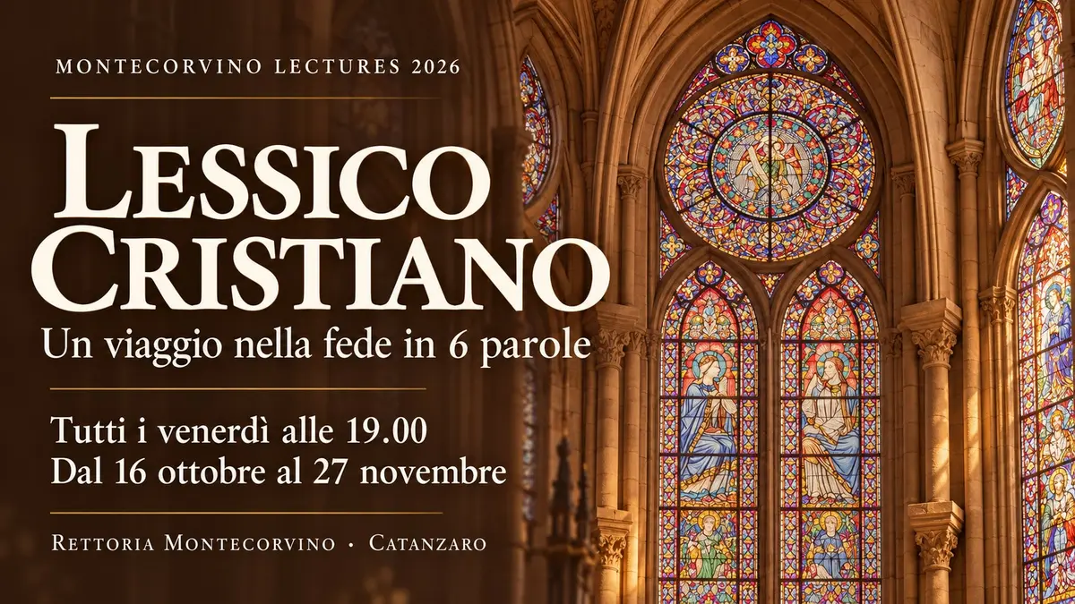 Venerdì prossimo tornano le “Montecorvino Lectures 2026” alle ore 19.00.