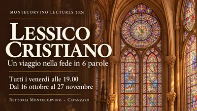 Venerdì prossimo tornano le “Montecorvino Lectures 2026” alle ore 19.00.