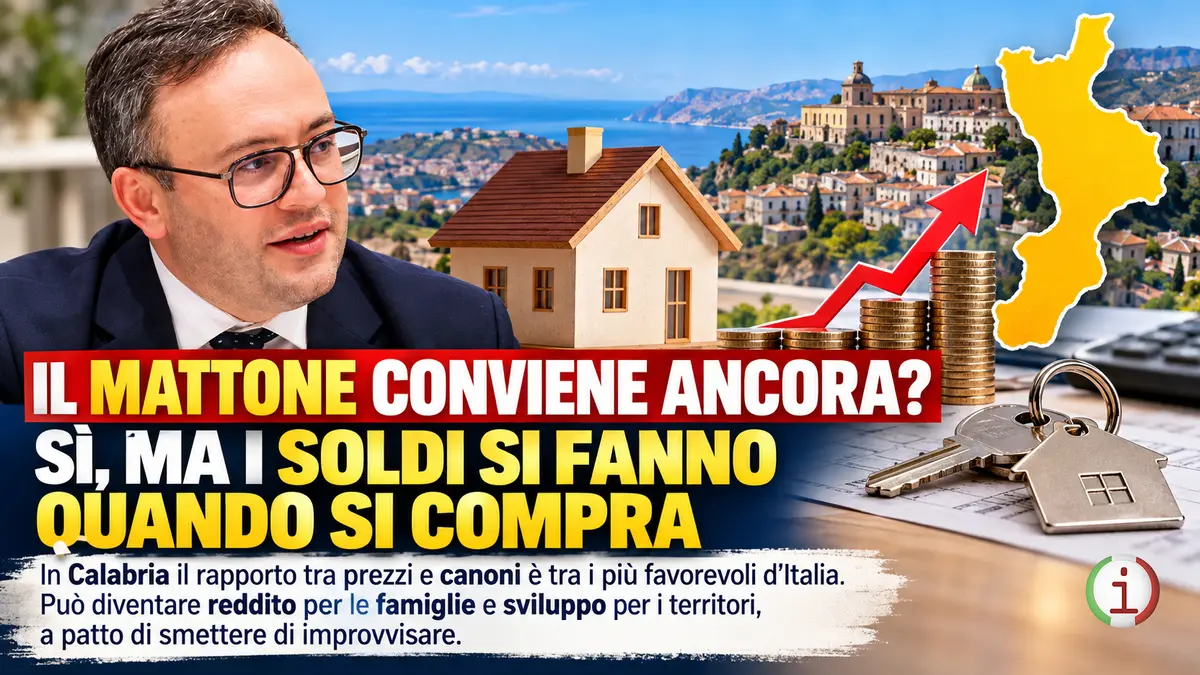 Il mattone conviene ancora? Sì, ma i soldi si fanno quando si compra.